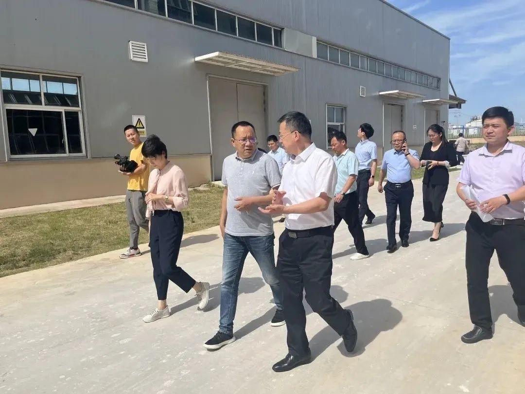 市委常委、副市长吕栋来公司调研